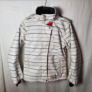 DNA (Descente) Women's Ski Jacket White/Black Size 6 XS